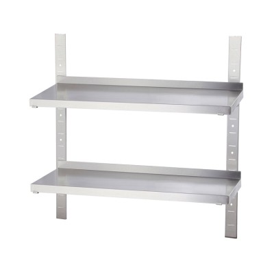 wall mounted Stainless Steel Shelving/Ladder Storage Rack For Restaurant Equipment