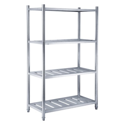 home use and commercial purposes high quality stainless steel board type storage rack with adjustable legs