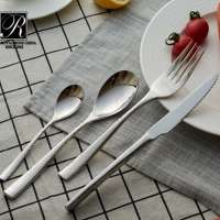 P&T Wholesale Stainless Steel Knife and Fork Flatware Set