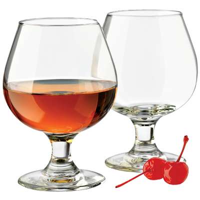 266ml custom logo wholesale price lead free brandy snifter glass